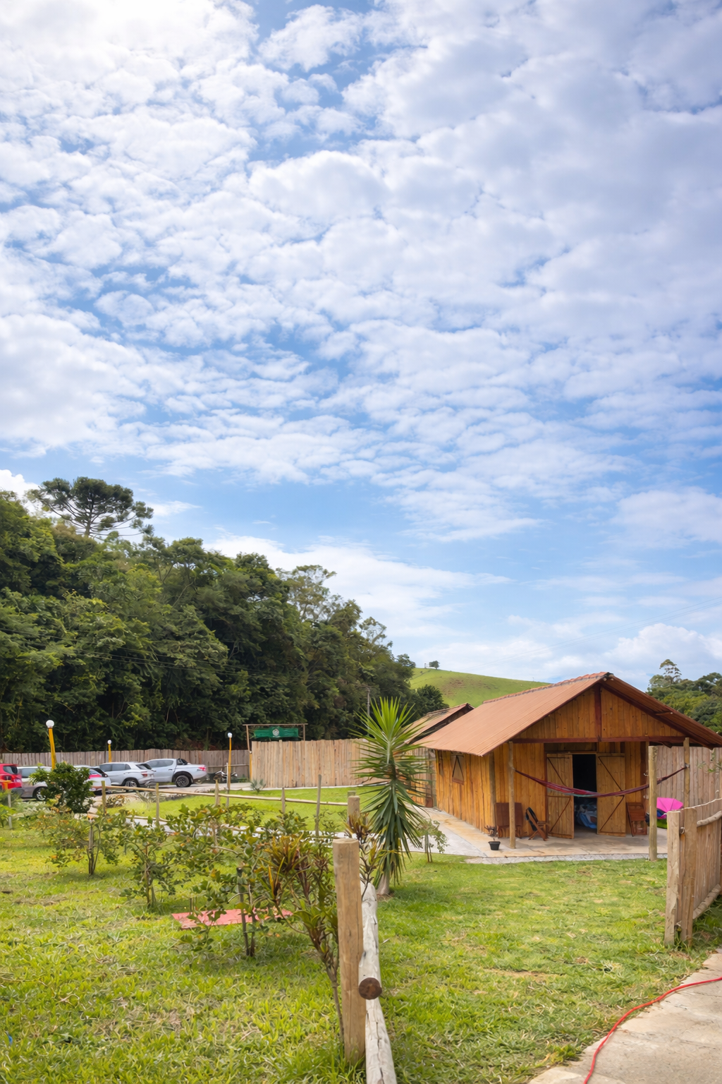 Paisagem d'O Bosque em Joanópolis