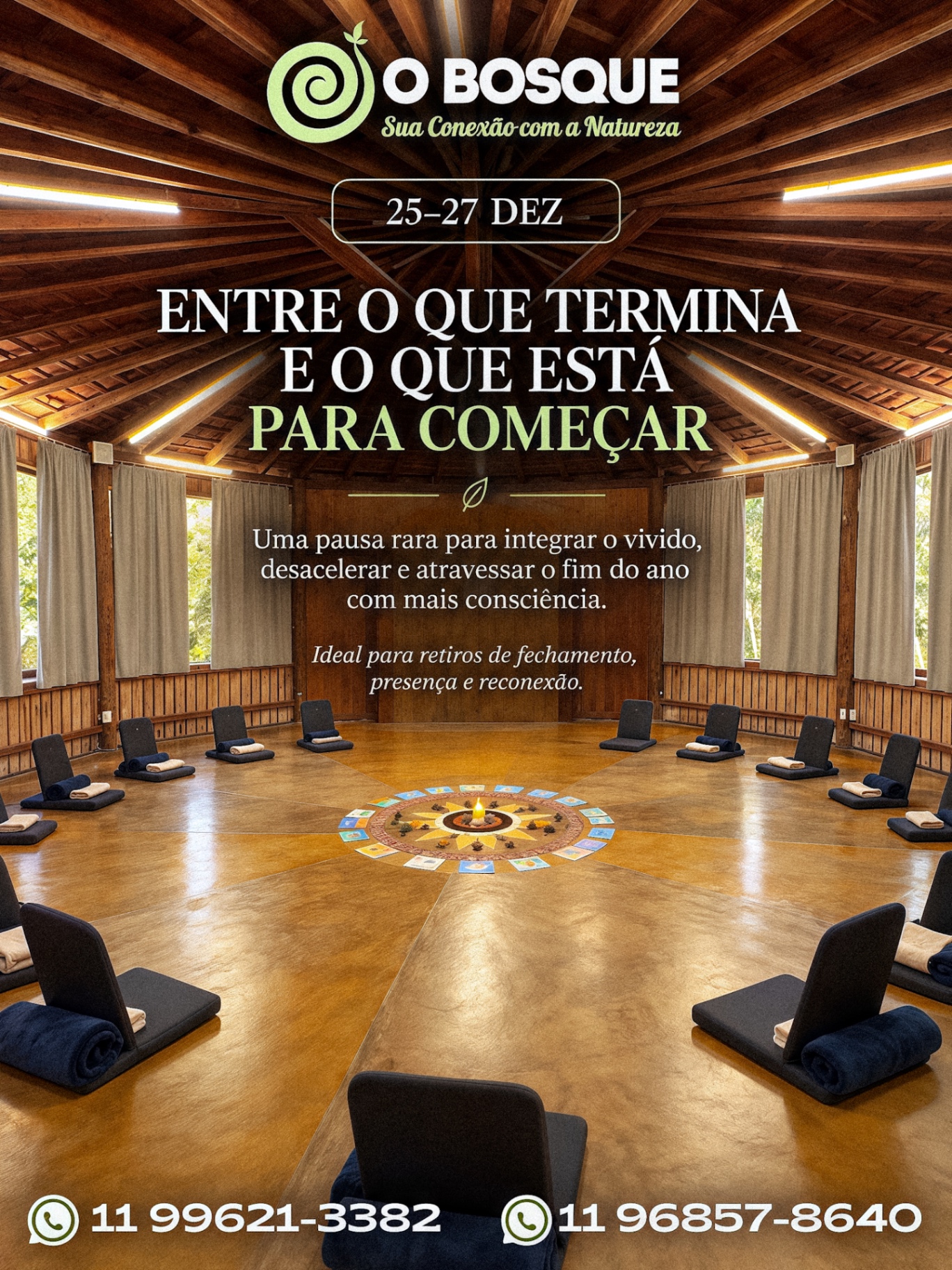 25 a 27 de dezembro — Entre o que termina e o que está para começar
